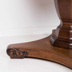 Round Art Deco Table- support leg detail- Styylish