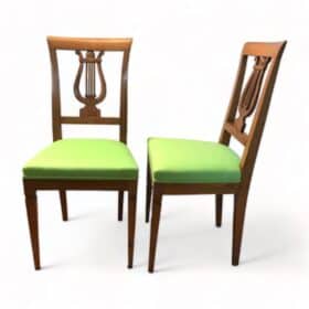 Pair of French Chairs, Directoire period around 1800
