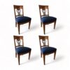 Set of four Biedermeier Chairs- styylish