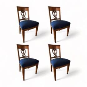 Set of Four Biedermeier Chairs, 1820