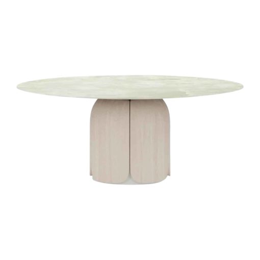 Light Colored Dining Table- Bloom- Styylish
