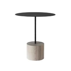 Custom made side table, Fib shown in black and white- Styylish