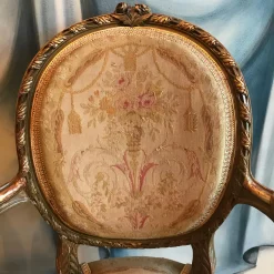 Louis XVI Style Armchairs- view of the back- Styylish