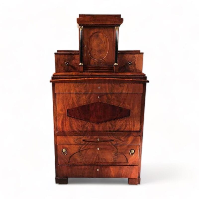 Biedermeier Drop Front Secretary desk- 19th century- styylish
