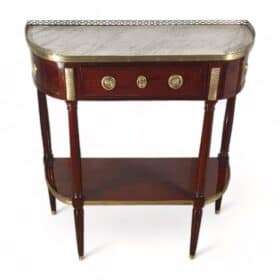 French Antique Console Table, 1800-1810