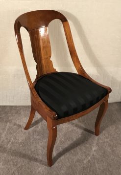 Set of four Empire Barrel Chairs- three-quarter view of one chair- Styylish