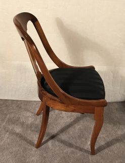 Set of four Empire Barrel Chairs- side view of one chair- Styylish