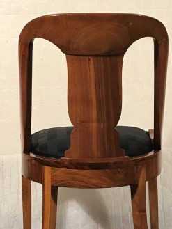 Set of four Empire Barrel Chairs- detail of back rest of one chair- Styylish