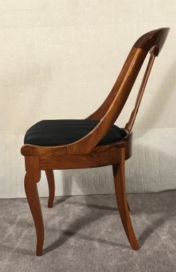 Set of four Empire Barrel Chairs- right side view of one chair- Styylish