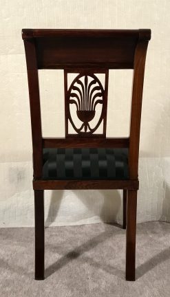 Pair of Antique Chairs- Neoclassical Period- back view- Styylish