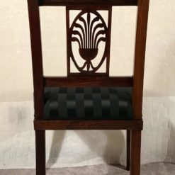 Pair of Antique Chairs- Neoclassical Period- back view- Styylish