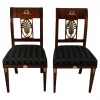 Pair of Antique Chairs- Neoclassical Period- Styylish