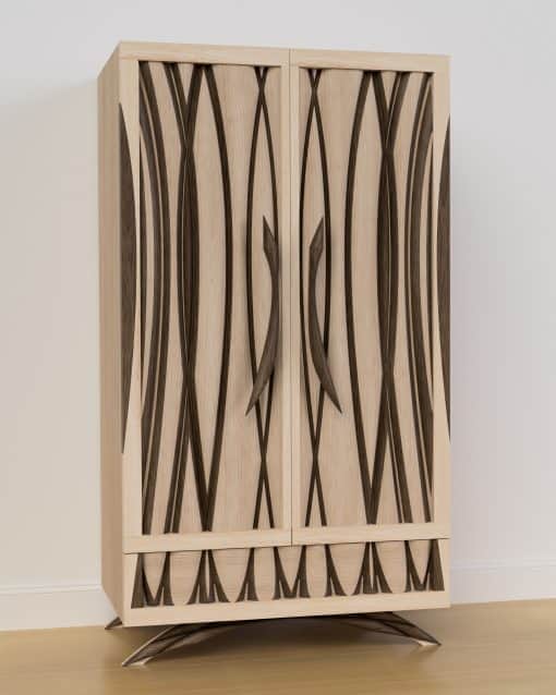 Contemporary Armoire by Michael Mittelman- front view- Styylish