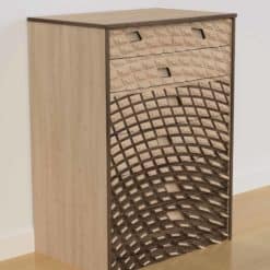 Dresser by Michael Mittelman- on wooden floor- Styylish
