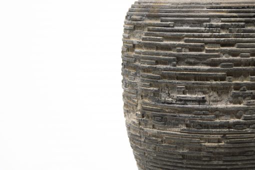 Wooden Designer Vase- detail view- Styylish