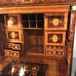 Neoclassical Secretary Desk- inside view- Styylish