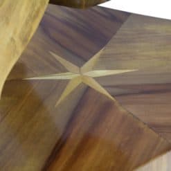 Biedermeier Round Birch Table- detail of the table base- Styylish