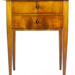 Biedermeier CherryWood Side Table- front view- Styylish