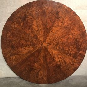 Antique Biedermeier Walnut Table, South Germany 1820