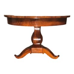 Antique extendable Biedermeier table- front view- Styylish
