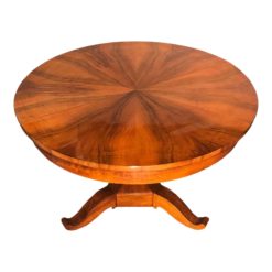 Antique extendable Biedermeier table- view from above- Styylish