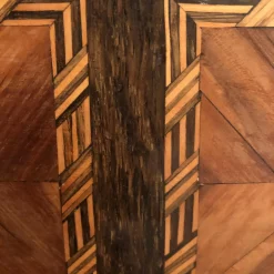French Transition Chest of Drawers- marquetry detail- Styylish