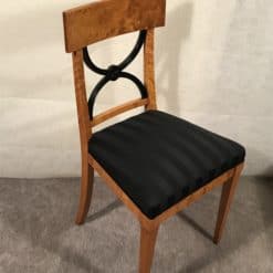 Biedermeier Birch Chairs- right side view- Styylish