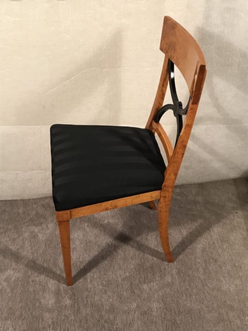 Biedermeier Birch Chairs- view from the left side- Styylish