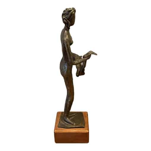 Bronze Sculpture by Eunice Katz- side view right- Styylish