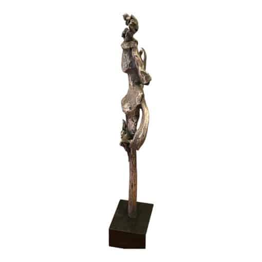 Bronze Figurine by Eunice Katz- side view left- Styylish