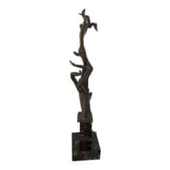 Bronze Sculpture- Eunice Katz- full left side view- Styylish