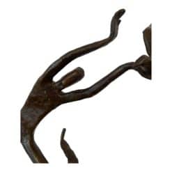 Bronze Sculpture- Eunice Katz- movement of arms- Styylish