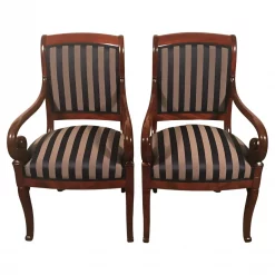 Pair of French 19th century Armchairs- Styylish