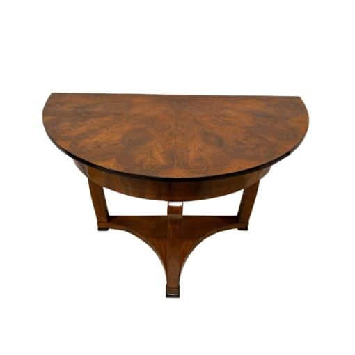 Biedermeier Demi-Lune Console Table - Styylish