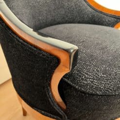 Biedermeier Swivel Chair- side detail- Styylish