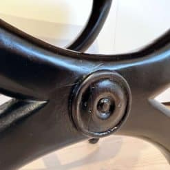 Pair of Antique Stools - Circular Design - Styylish
