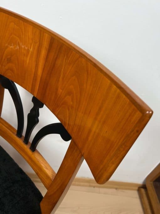Set of Two Biedermeier Chairs - Backrest Detail - Styylish