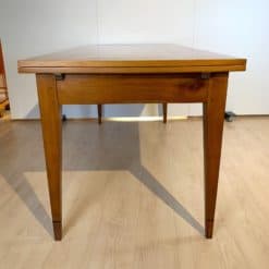 Large Neoclassical Expandable Dining Table - Side Profile - Styylish