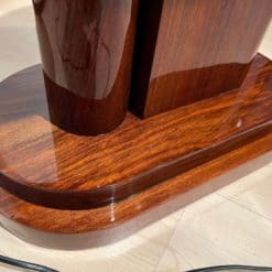 Floor Lamp with Side Table - Base Veneer Detail - Styylish