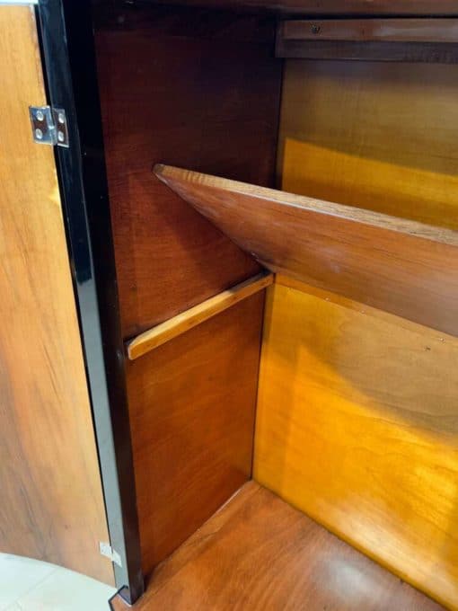 Small Art Deco Bar Cabinet- view of the shelve- Styylish