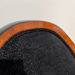 Biedermeier Swivel Chair- wood detail- Styylish