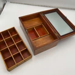 Biedermeier Jewelry Box - Compartment Detail - Styylish