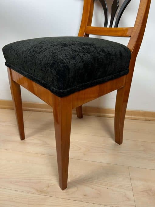 Set of Two Biedermeier Chairs - Cushion and Legs - Styylish