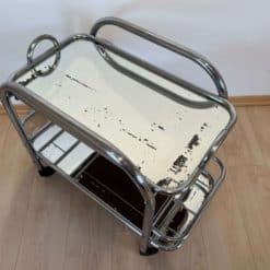 Art Deco Bar Cart- view of the tray- Styylish