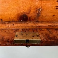 Spacious Neoclassical Biedermeier Box - Lock Detail - Styylish
