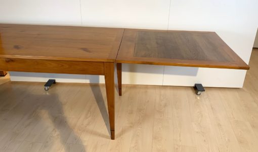 Large Neoclassical Expandable Dining Table - Extension Detail - Styylish