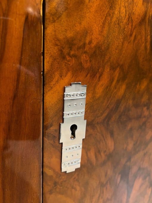 Small Art Deco Sideboard - Keyhole Detail - Styylish