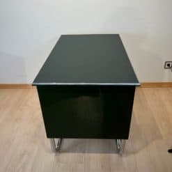 Bauhaus Metal Desk - Side View of Desk - Styylish