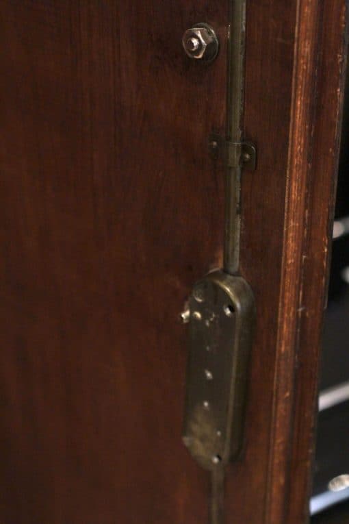 Two-Doored Art Deco Armoire - Inside Lock Detail - Styylish