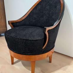 Biedermeier Swivel Chair- lateral view- Styylish